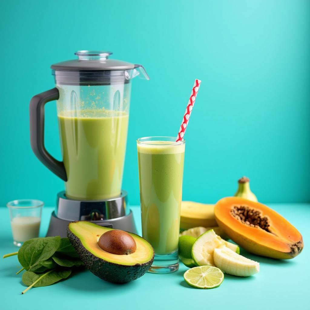 Avo-Glow Smoothie—Energy, Hydration & Glow
